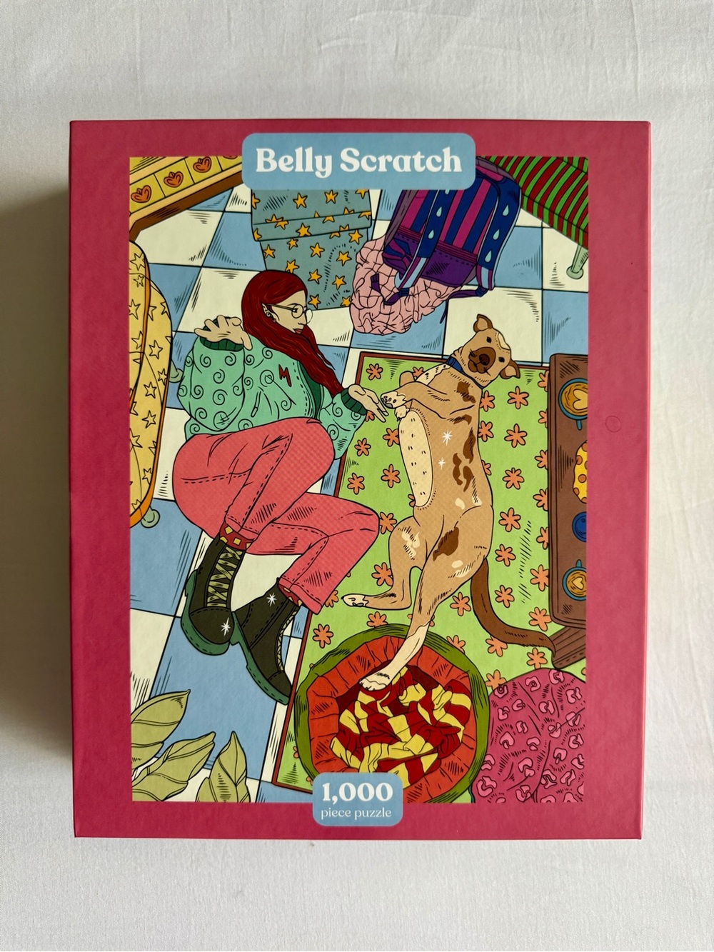 Puzzledly Belly Scratch 1,000-Piece Puzzle